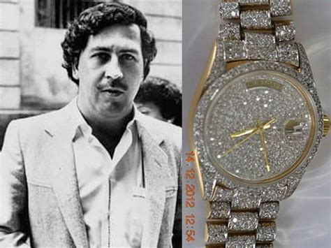 diamond rolex day date pablo escobar|why was escobar's watch so expensive.